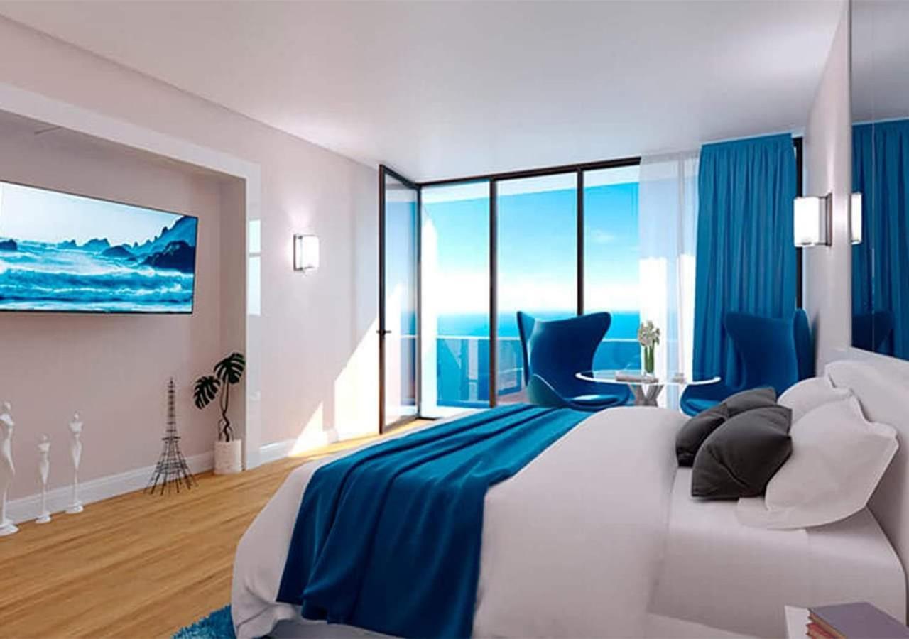 Orbi City Black Sea View Aparthotel Batumi Bagian luar foto